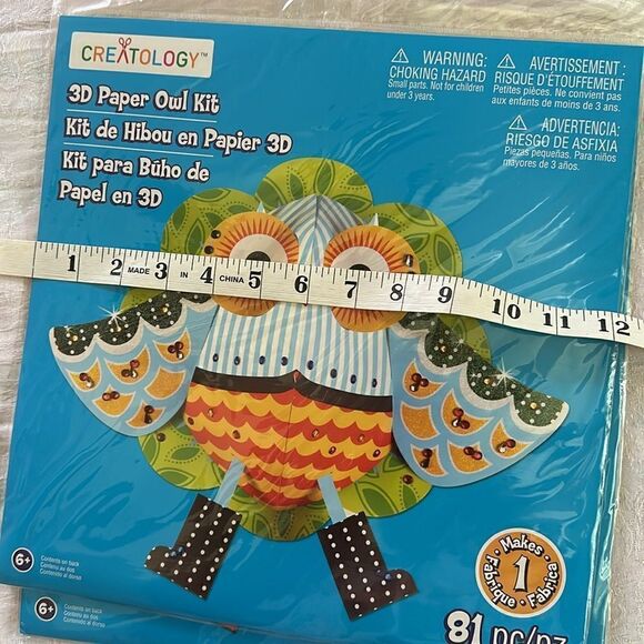 Creatology Bundle of DIY Owl Kits Paper Craft - Picture 7 of 7